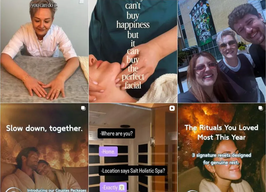 Recent Instagram posts from Salt Holistic Spa