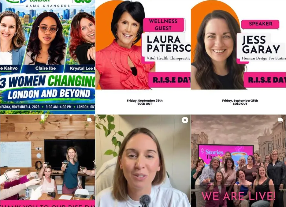 Recent Instagram posts from She Rises Together