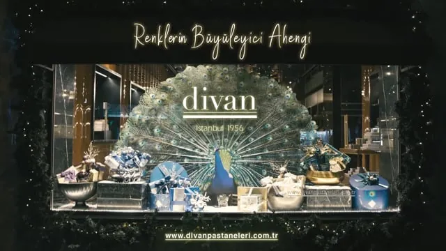 Divan patisserie campaign visual