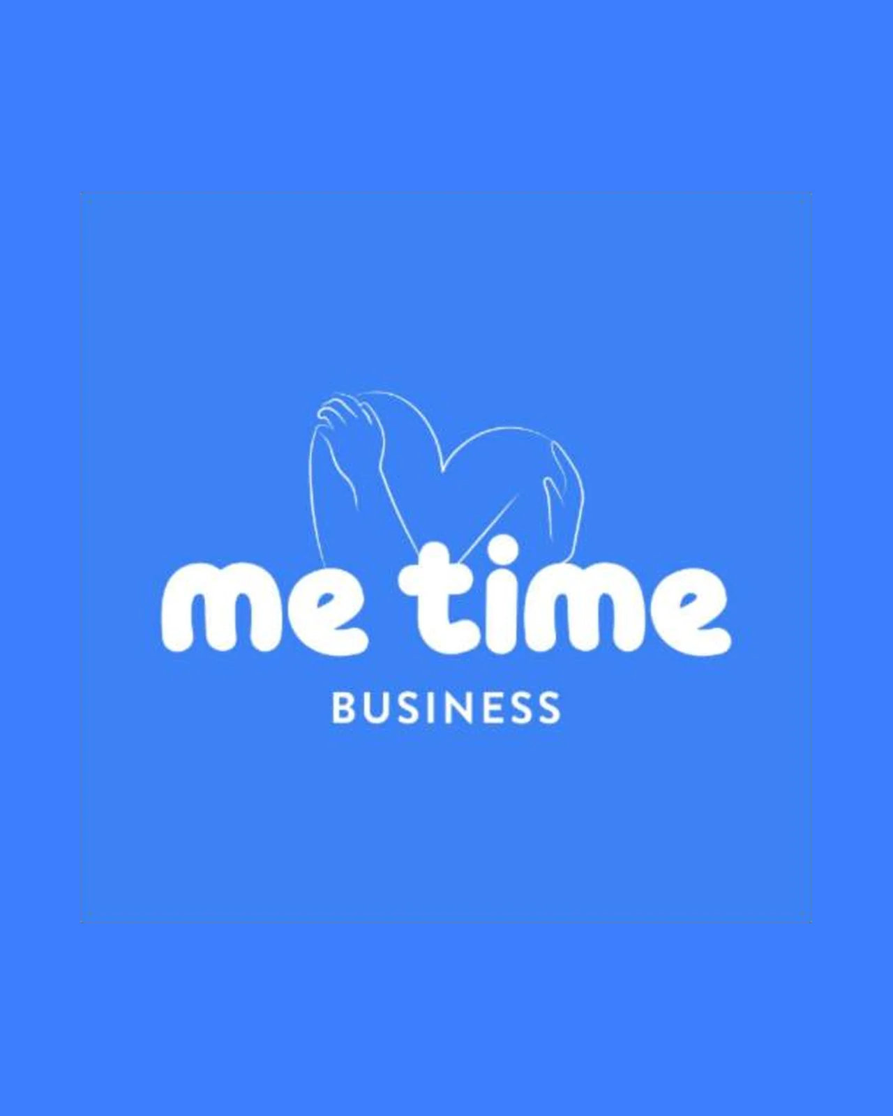 MeTime app icon: a glossy green water-drop sphere with the MeTime smile