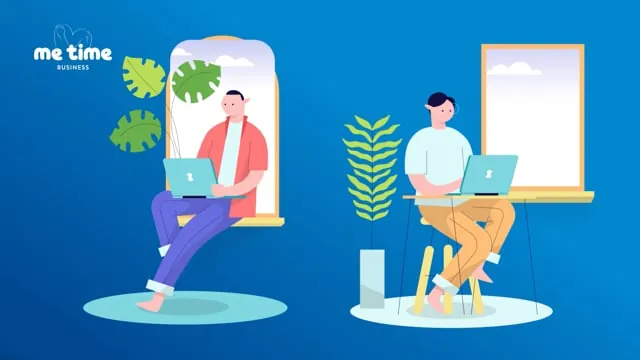 MeTime Business explainer animation still