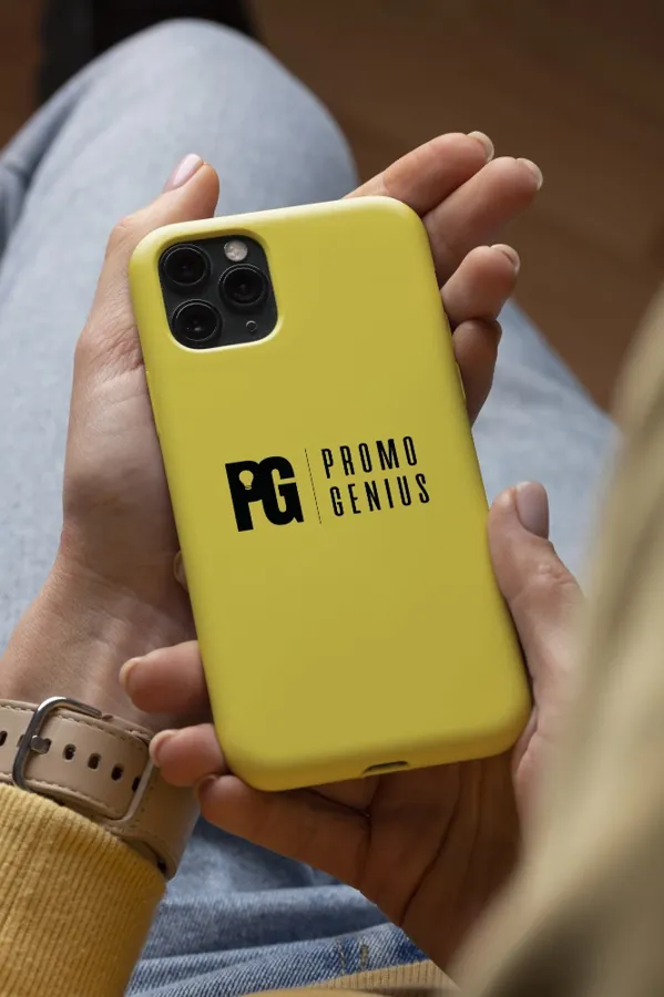 PromoGenius branded phone case